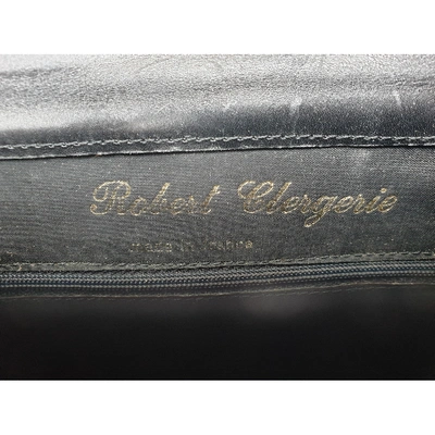 ROBERT CLERGERIE Pre-owned Handbag In Black