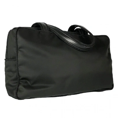 Pre-owned Prada Black Cloth Handbag