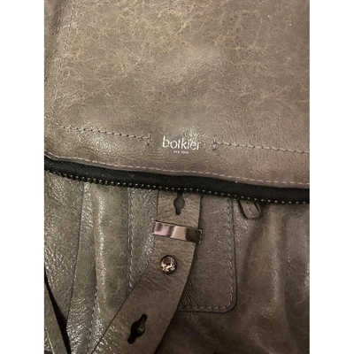 Pre-owned Botkier Grey Leather Handbag