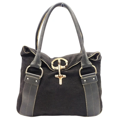 Pre-owned Fay Black Cloth Handbag