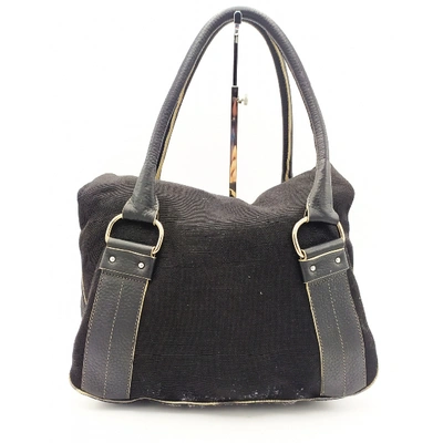 Pre-owned Fay Black Cloth Handbag