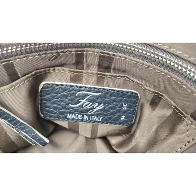 Pre-owned Fay Black Cloth Handbag