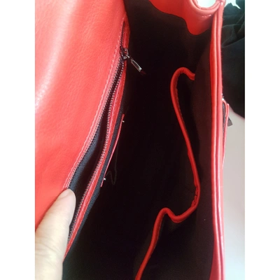 Pre-owned Diesel Red Leather Handbag