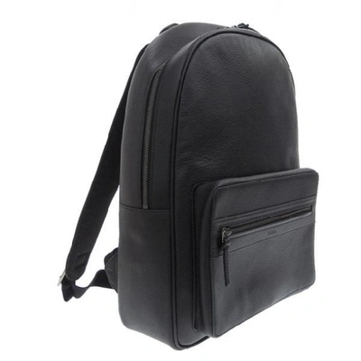 Pre-owned Furla Black Leather Backpack