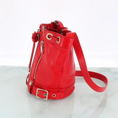 Pre-owned Saint Laurent Emmanuelle Red Leather Handbag