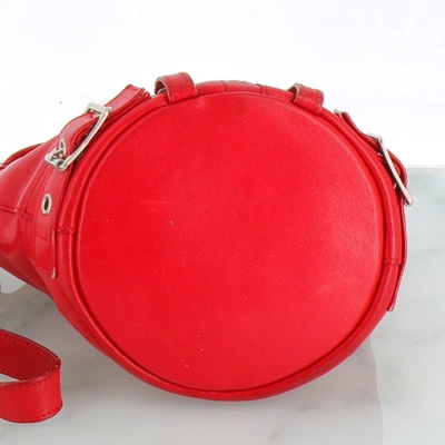 Pre-owned Saint Laurent Emmanuelle Red Leather Handbag