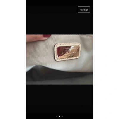 Pre-owned Furla Beige Leather Handbag