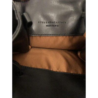 Pre-owned Stella Mccartney Cloth Backpack In Black