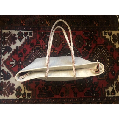 Pre-owned Fendi Roll Bag  Cloth Handbag In Beige