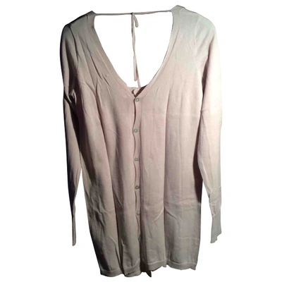 Pre-owned Jucca Beige Cotton Knitwear