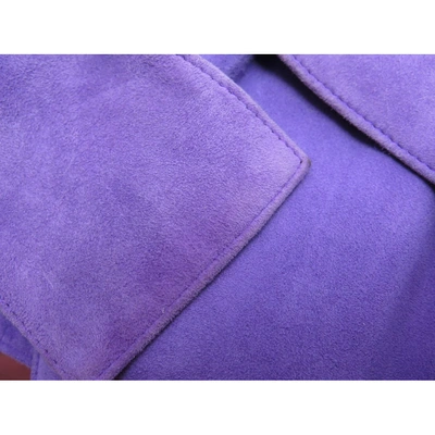 Pre-owned Jitrois Purple Velvet Jacket