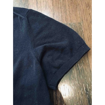 Pre-owned Moncler Blue Cotton Top