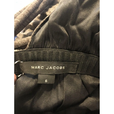Pre-owned Marc Jacobs Brown Wool Dress