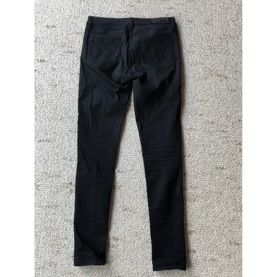 Pre-owned Karl Black Cotton - Elasthane Jeans