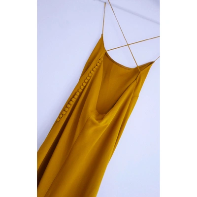 Pre-owned Khaite Gold Dress