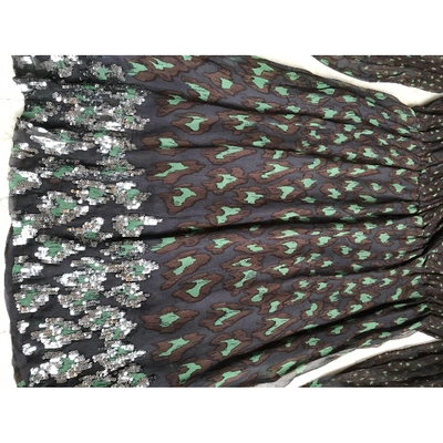 Pre-owned Antik Batik Silk Mid-length Dress In Multicolour