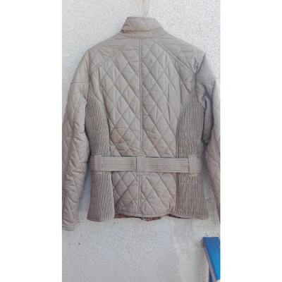 Pre-owned Barbour Jacket In Beige