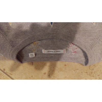 Pre-owned Chinti & Parker Cashmere Sweatshirt In Grey