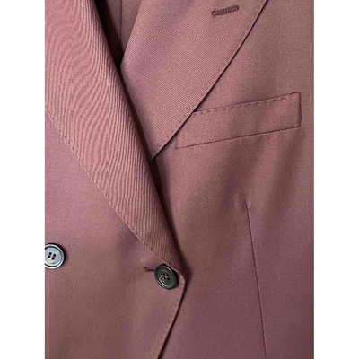 Pre-owned Ferragamo Wool Suit Jacket In Other