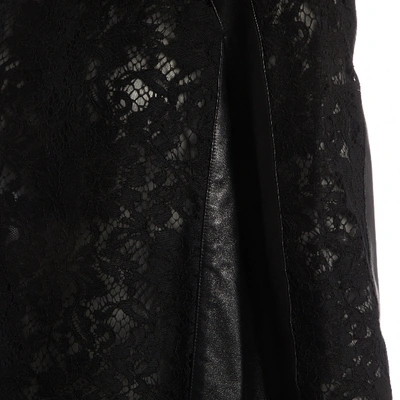 Pre-owned Valentino Lace Top In Black