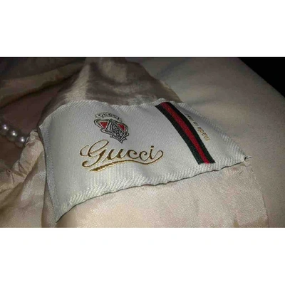 Pre-owned Gucci Grey Cotton Jacket