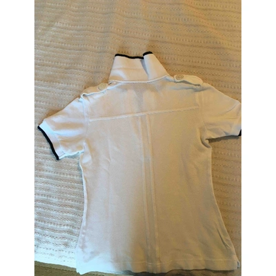 Pre-owned Tod's White Cotton  Top