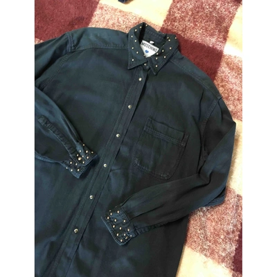 Pre-owned Moschino Shirt In Black