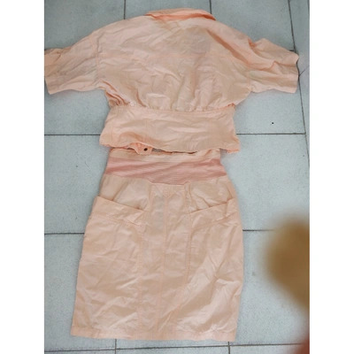 Pre-owned Fendi Mid-length Dress In Pink