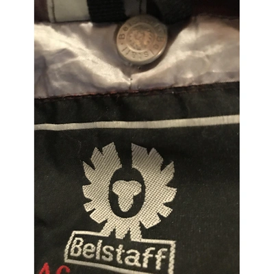 Pre-owned Belstaff Short Vest In Burgundy