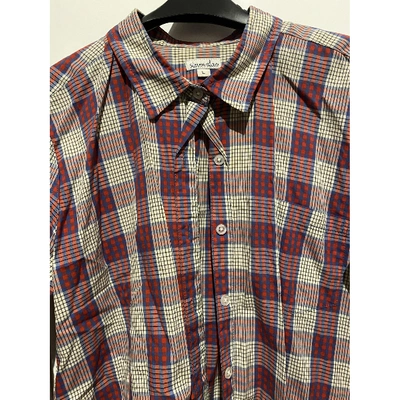 Pre-owned Steven Alan Red Cotton  Top