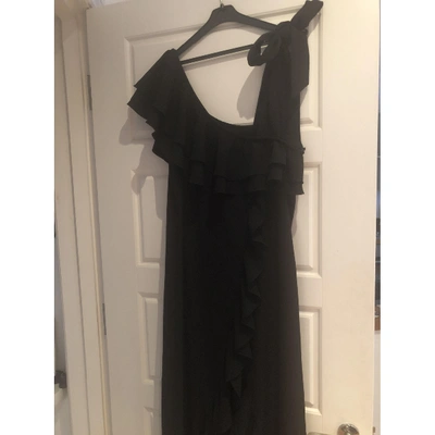 Pre-owned Ganni Fall Winter 2019 Black Dress