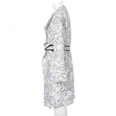 Pre-owned Mulberry Coat In White
