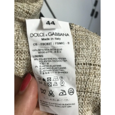 Pre-owned Dolce & Gabbana Multicolour Silk Coat