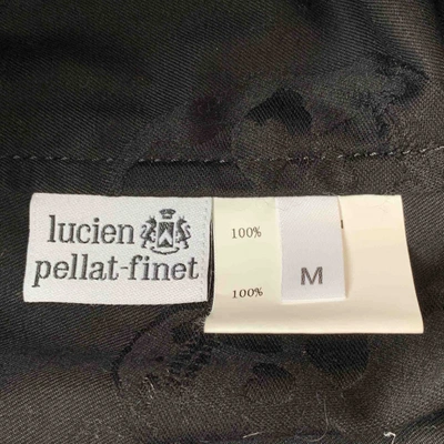 Pre-owned Lucien Pellat-finet Coat In Black