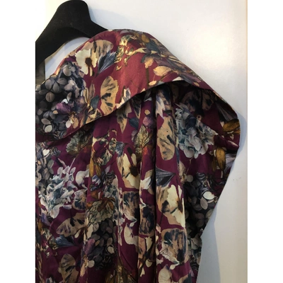 Pre-owned Y/project Purple Silk Dress