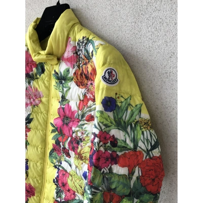 MONCLER Pre-owned Puffer In Yellow