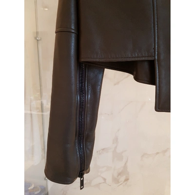 Pre-owned Givenchy Leather Jacket In Other