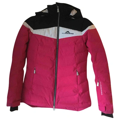 Pre-owned J. Lindeberg Puffer In Pink
