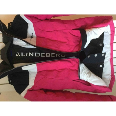 Pre-owned J. Lindeberg Puffer In Pink
