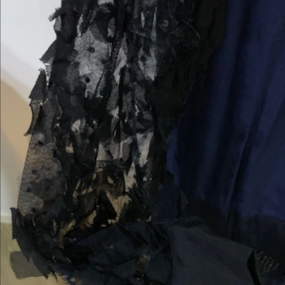 Pre-owned Dries Van Noten Black Silk Dress