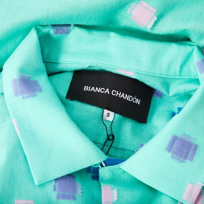Pre-owned Bianca Chandon Shirt In Green