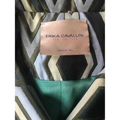 Pre-owned Erika Cavallini Multicolour Polyester Jacket