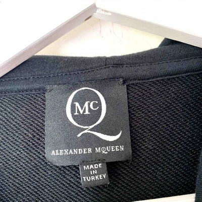 Pre-owned Mcq By Alexander Mcqueen Mini Dress In Black