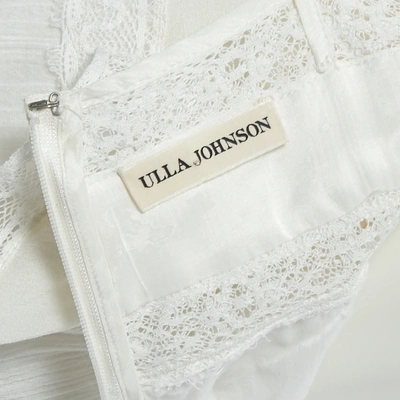 Pre-owned Ulla Johnson White Cotton Dress
