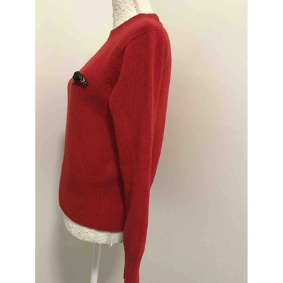 Pre-owned Gucci Wool Jumper In Red