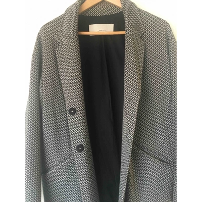 Pre-owned Merci Coat In Grey