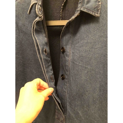 Pre-owned Marni Blue Denim - Jeans Top