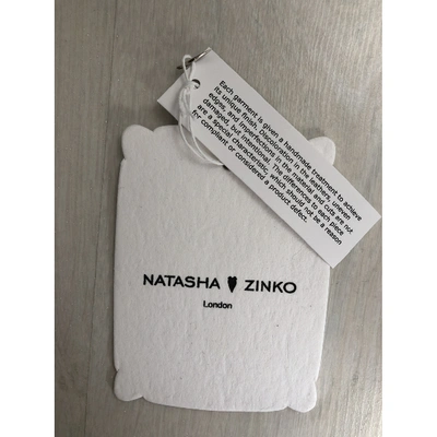 Pre-owned Natasha Zinko Grey Cotton Knitwear