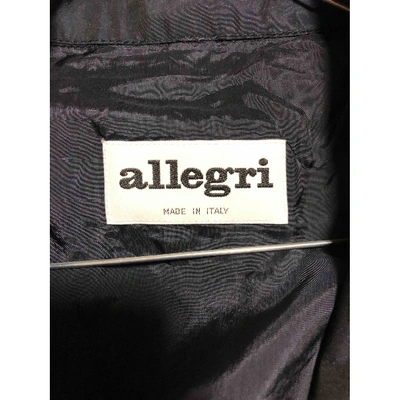 Pre-owned Allegri Trench Coat