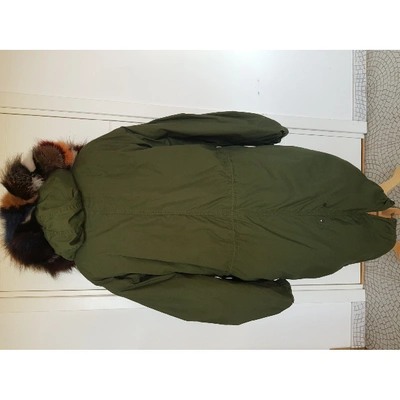 Pre-owned Barbed Khaki Cotton Coat